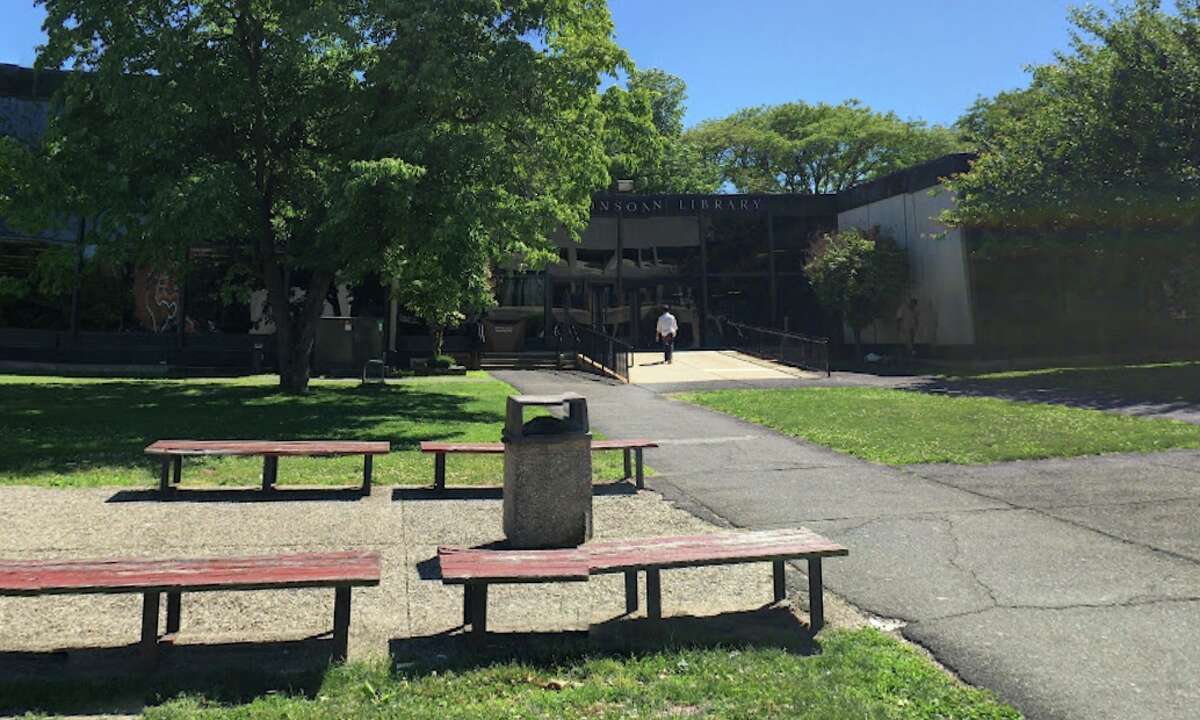 Silas Bronson Library on 267 Grand St.