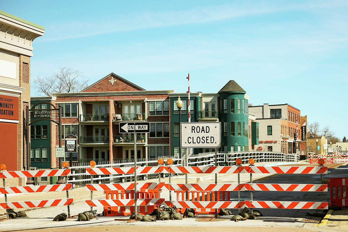 The Maple Street Bridge is expected to be open by May 27 at the latest, according to the city of Manistee Department of Public Works Director Jeff Mikula.