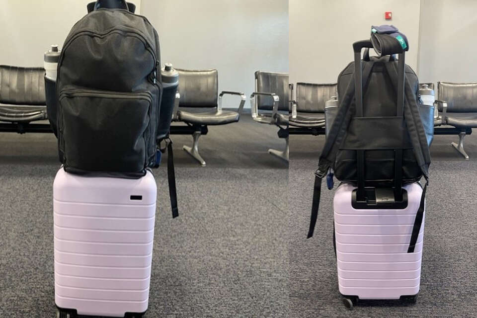 Away luggage color reviews on sale