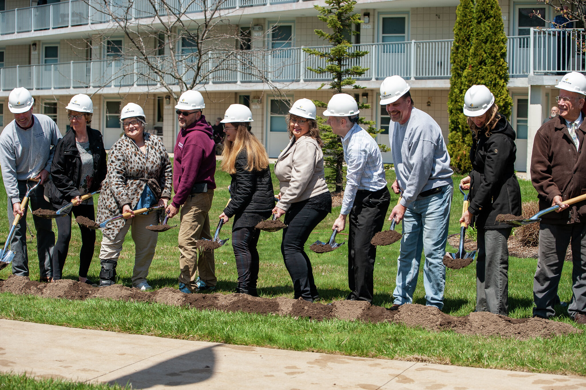 Groundbreaking ceremony ushers in needed renovations for Cleveland Manor