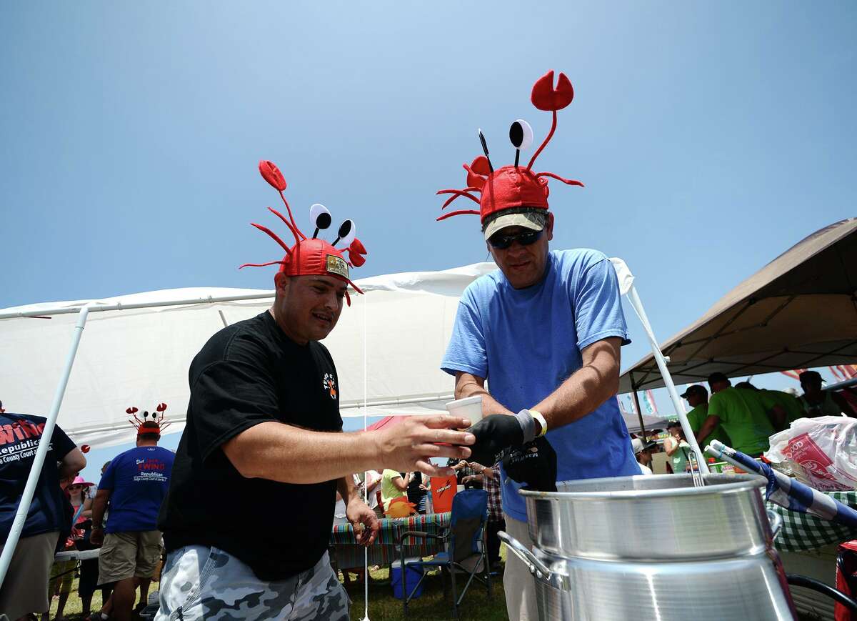 The Texas Crab Festival at Crystal Beach.