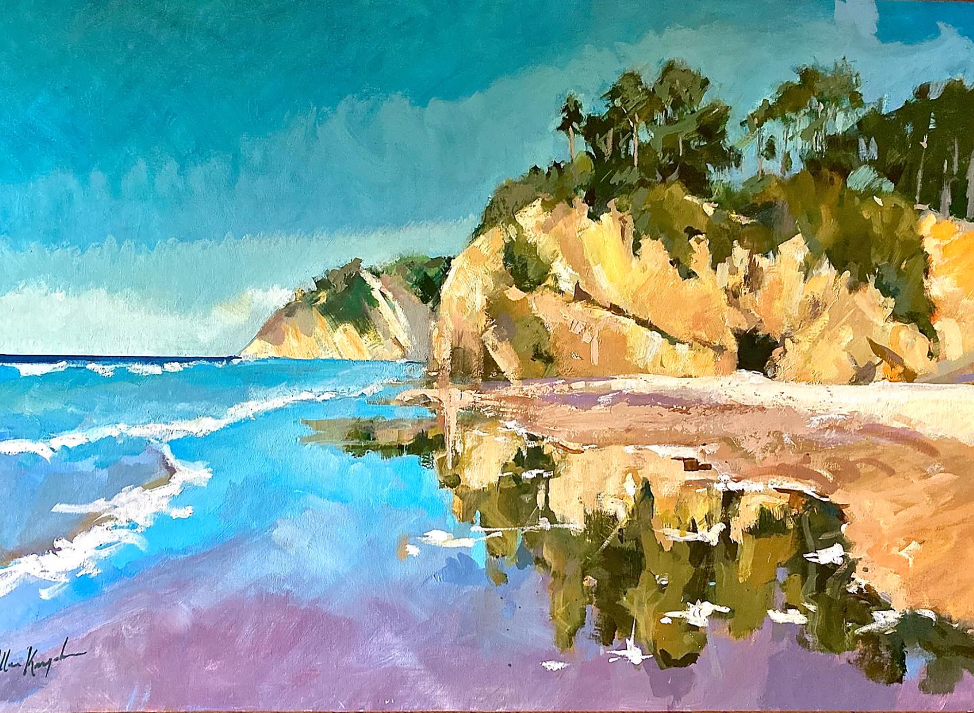 Artist Kriegshauser prefers fresh air - Vimarsana News