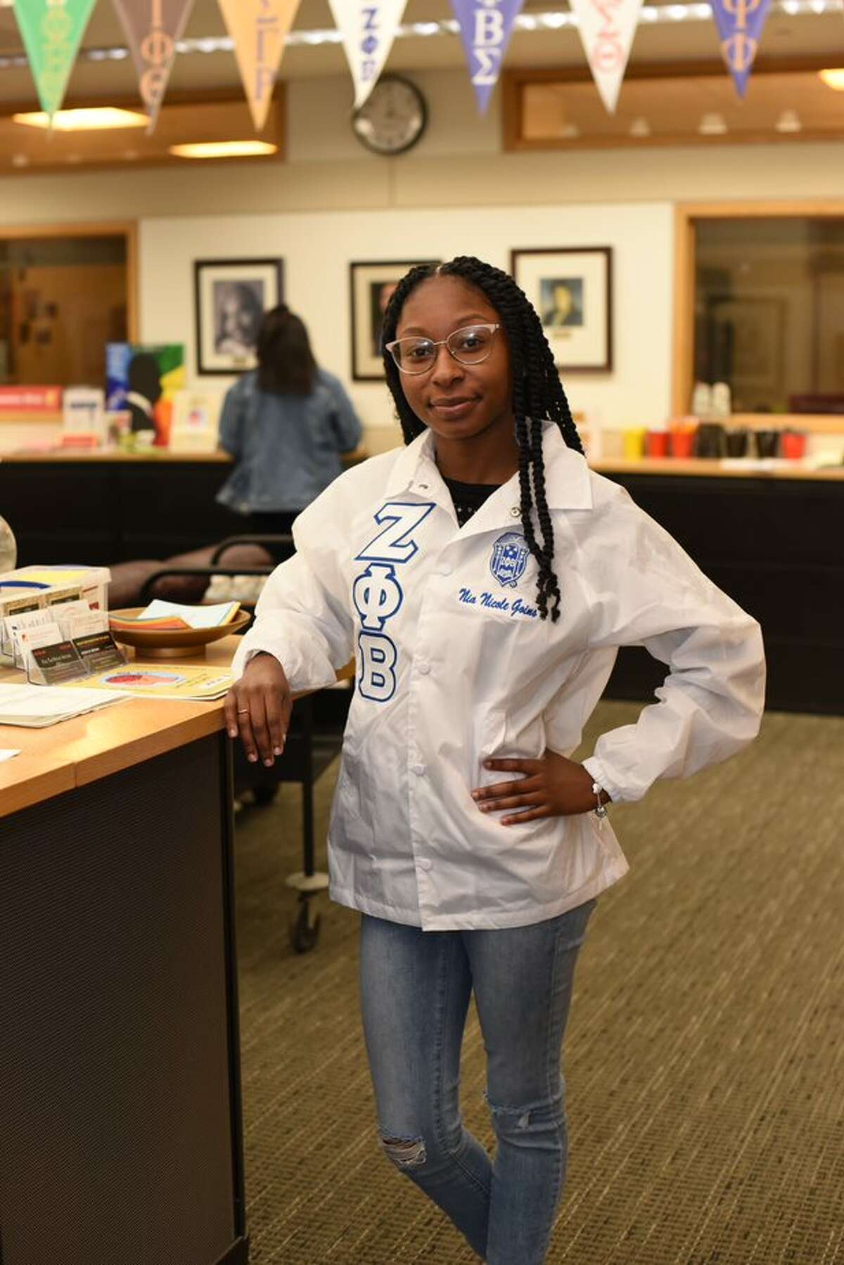 Experiences gained as a young student and family member helped shape the perceptions and intentions of Muskegon’s Nia Goins. 