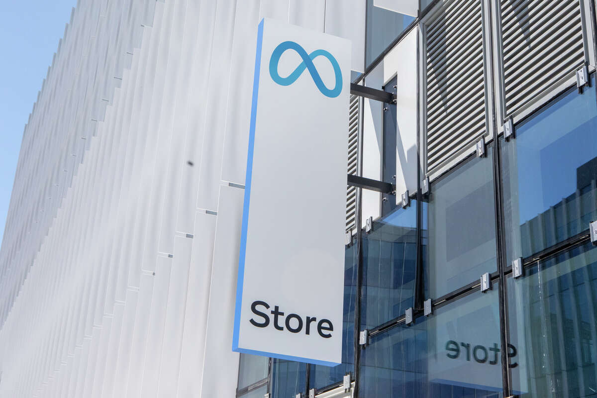 The exterior of the Meta Store in Burlingame, Calif., on May 4, 2022. Since February, only 20 million Meta Quest headsets had been sold since their debut in 2018.