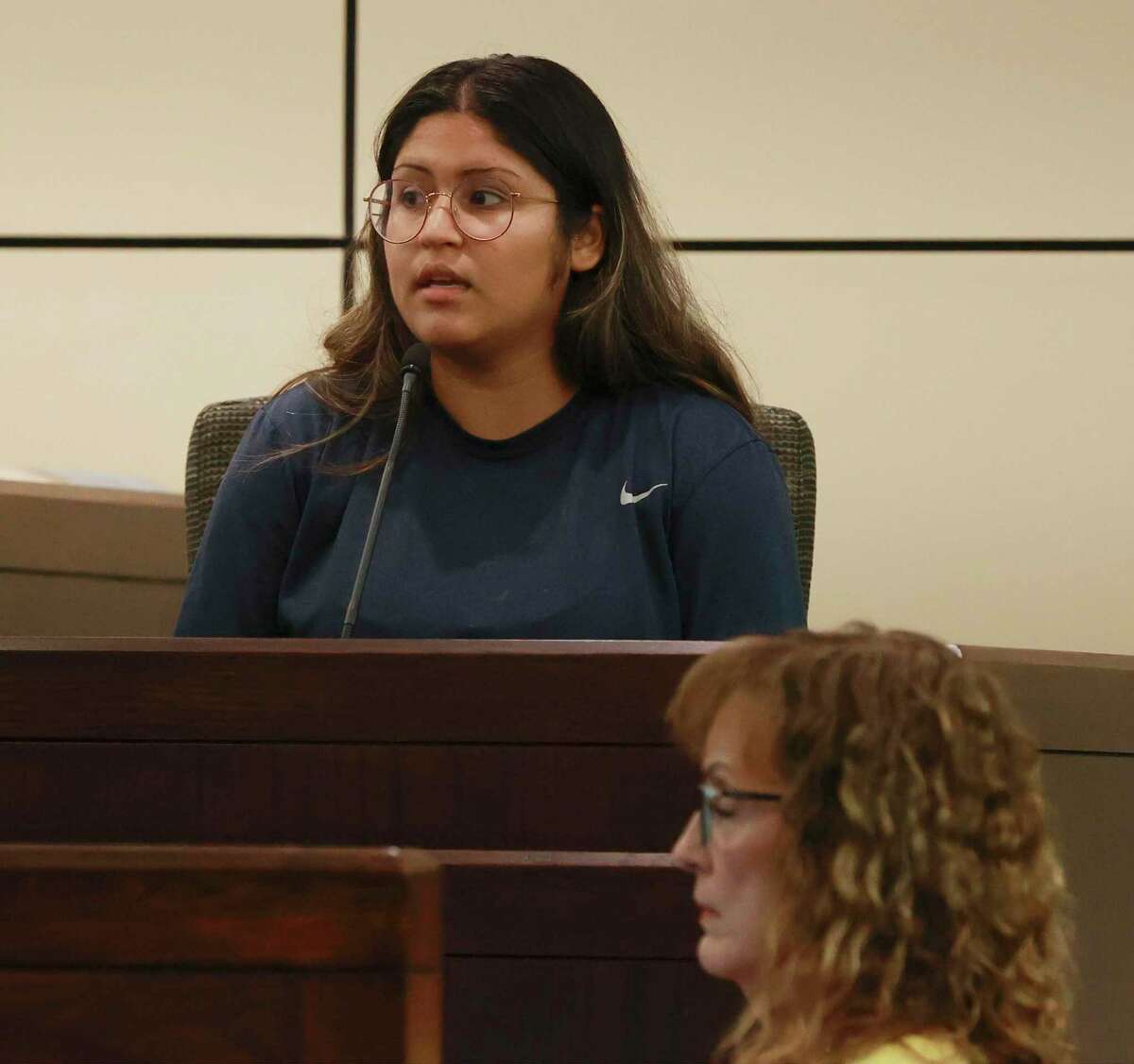 Woman guilty of murder-for-hire again casts self as victim