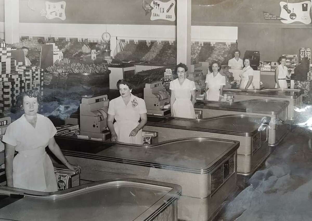 Stanton's cashiers are ready for customers in this undated photo. The Alvin business is marking its 100th anniversary.