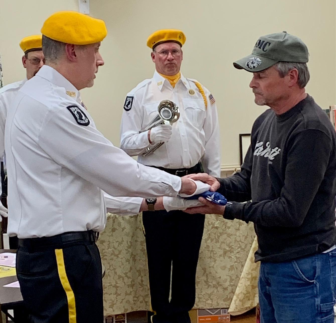 Riverton Grange honors veterans at monthly ceremony