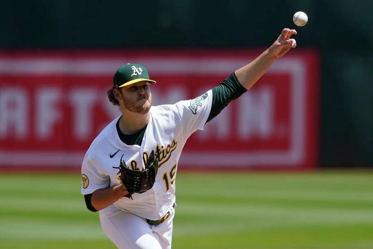 A's Montas showing positive signs, will make his next scheduled start