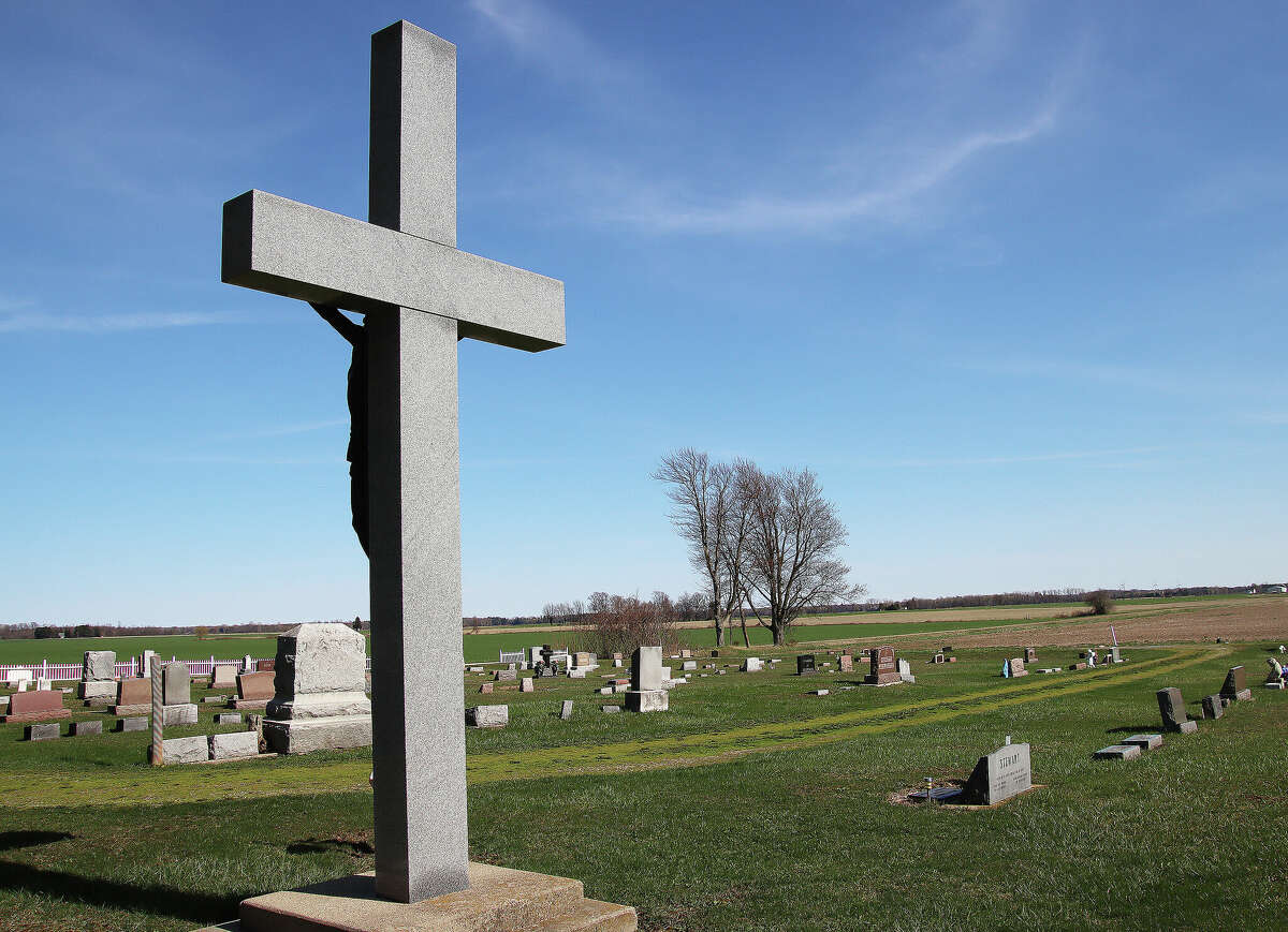 Huron County farmer Joseph Lobert, who perished in a tragic murder-suicide at his farm northeast of Elkton on May 8, 1922, is buried in St. Felix Cemetery in Pinnebog, according to a genealogy website.
