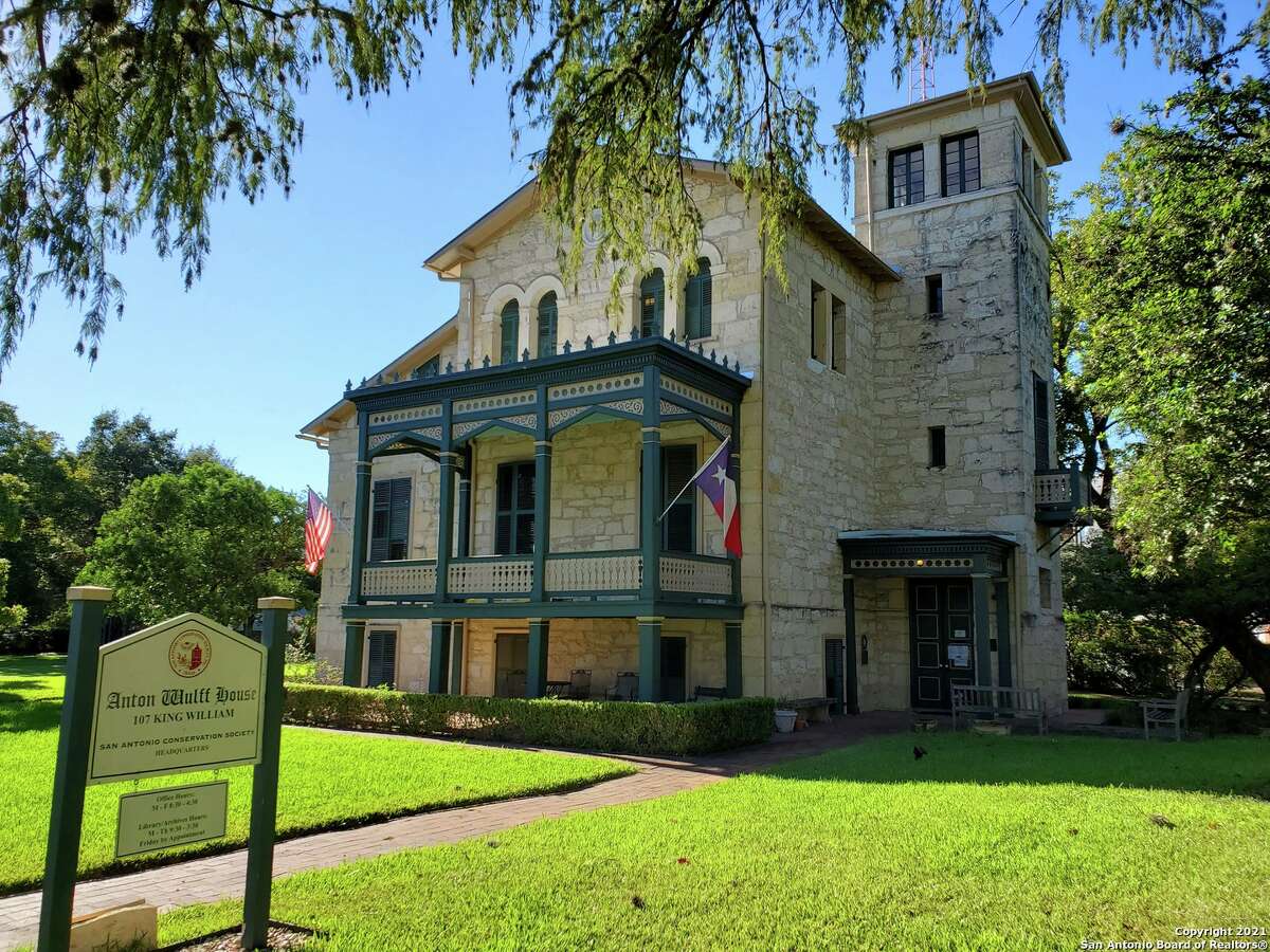 The Conservation Society of San Antonio’s stately $4 million King William headquarters is still for sale.