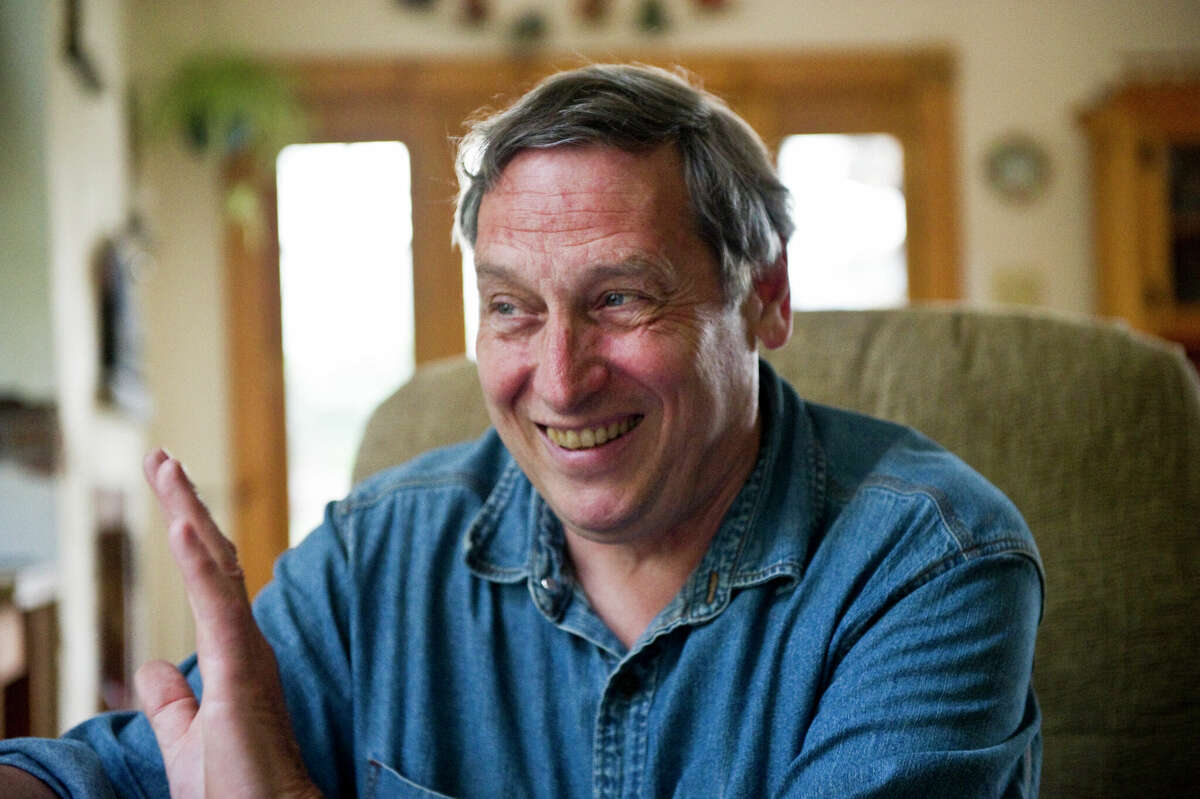Former Stamford Mayor Thom Serrani photographed at his home in Ludlow, Vermont, May 25, 2011.