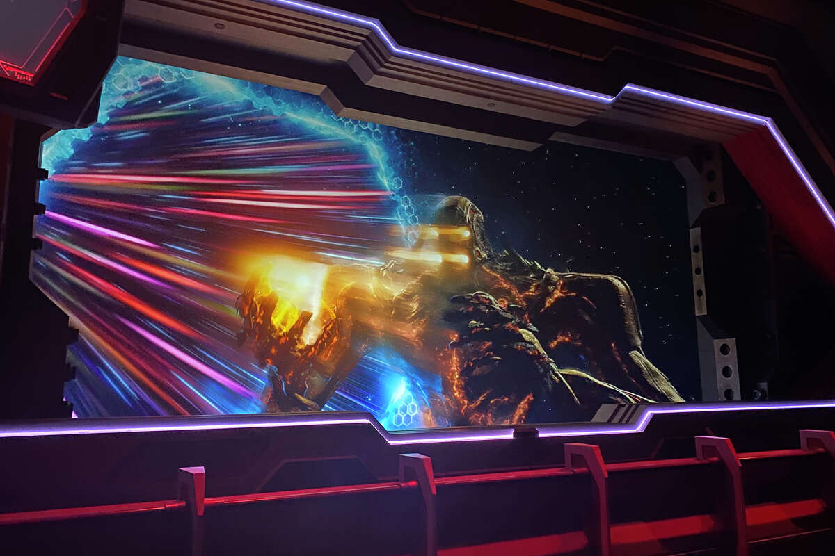 Celestial Eson is the big bad in the new Guardians of the Galaxy roller coaster at Walt Disney World. 