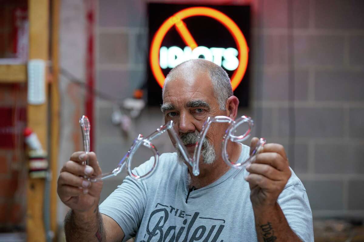 Ray Lynch, owner of Affordable Neon on the Near East Side, says people like the