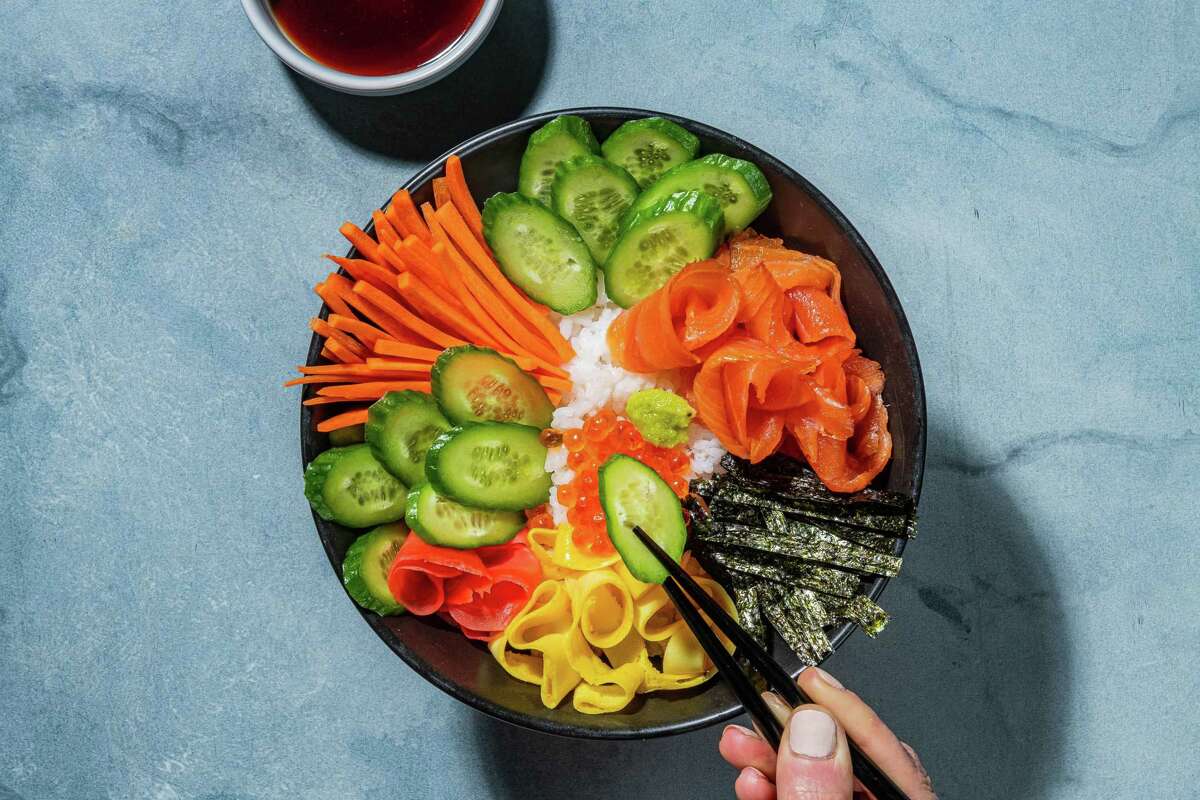 Chirashi Sushi. MUST CREDIT: Photo by Rey Lopez for The Washington Post.