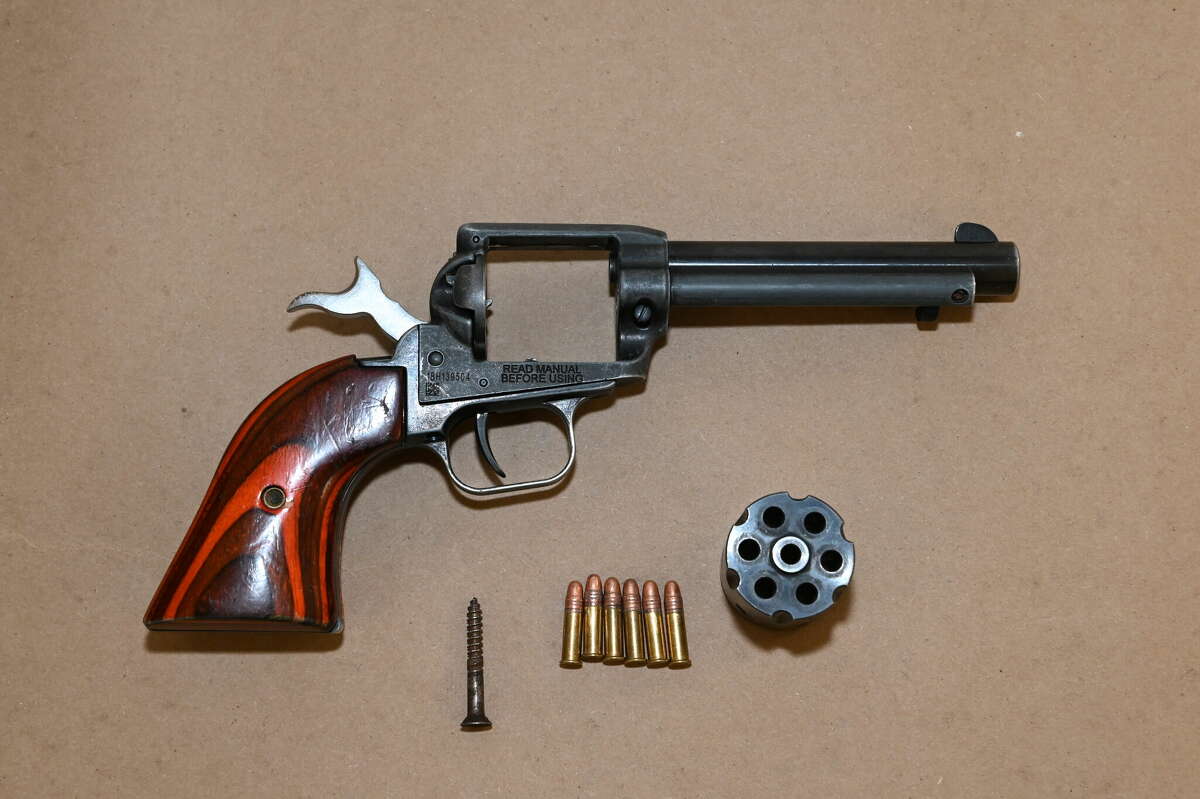 A 15-year-old apprehended by Albany police Thursday, May 5, 2022, allegedly had a loaded .22 caliber revolver.