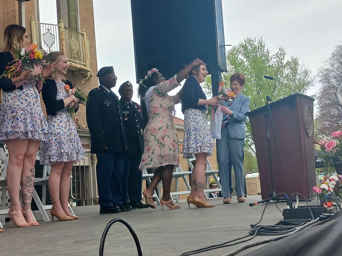 First nonbinary Tulip Queen crowned at 2022 Albany Tulip Festival