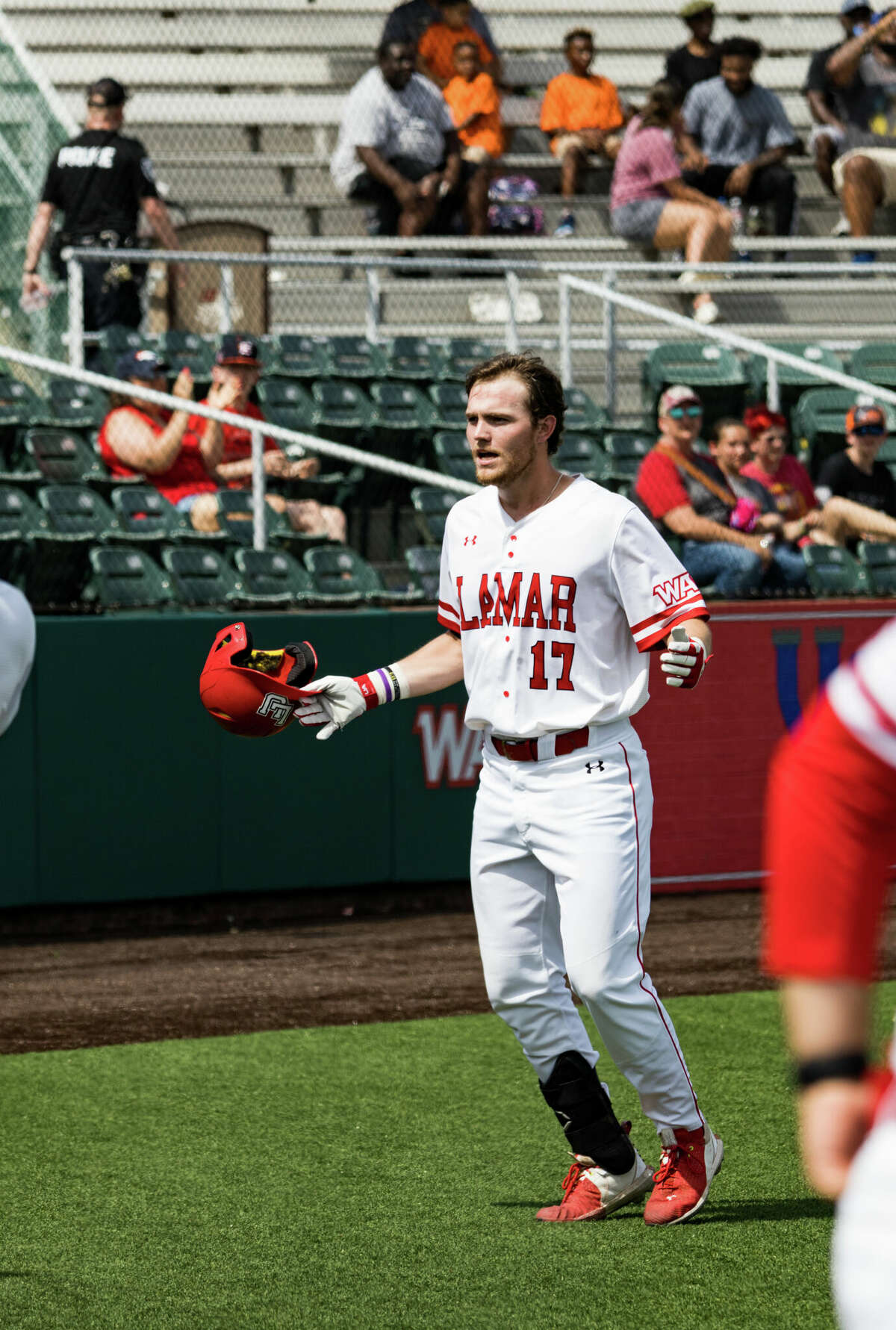 The Lamar Cardinals defeated UT Rio Grande Valley Saturday, May 7, to move alone into second place in the WAC Southwest Division. The Cardinals clinched a spot in the WAC tournament.