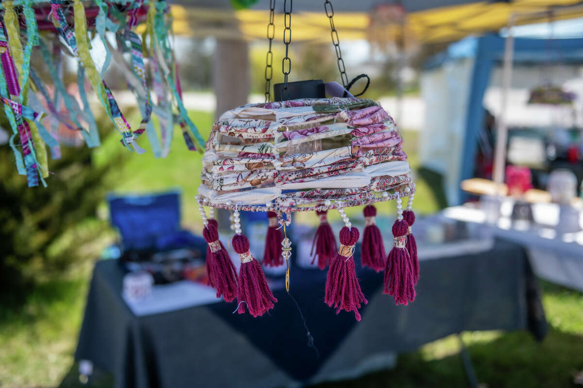 Items are sold at a booth during the May The Music Be With You: Mental Health Awareness Music Festival hosted by Ryder's Bar Saturday, May 7, 2022 in Midland.