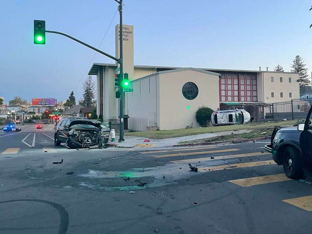 An Alameda County Sheriff’s deputy was injured early in the morning on Sunday, May 8, 2022 after a driver suspected of DUI crashed into the deputy's vehicle.
