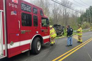 Two rollovers, head-on collision in Brookfield prompts call...