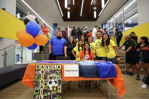 Spring Woods celebrates six college sports signees