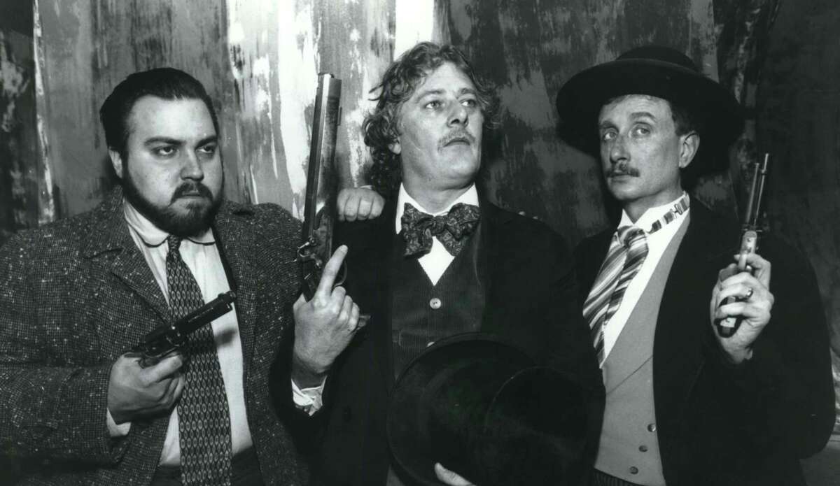 Mark Richter (from left), Richard Warren and Donald Bayne starred in Alamo City Theater's 1993 staging of 