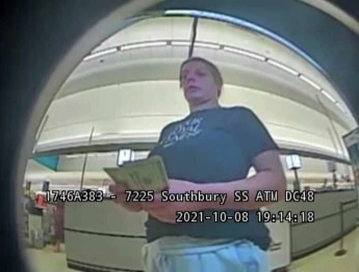 Southbury police are trying to identify this woman, who they say was captured on ATM camera fraudulently using a debit card several times between October and December 2021.