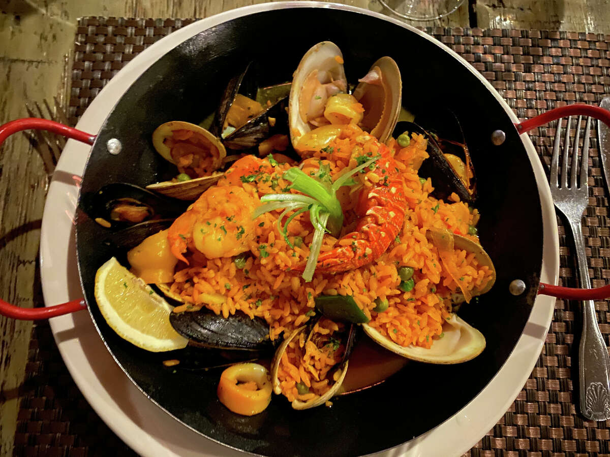At Barcelona Restaurant in Albany, approaching its 20th anniversary under the current owners, paella is among the traditional Spanish dishes on a menu dominated by pan-Mediterranean influences.