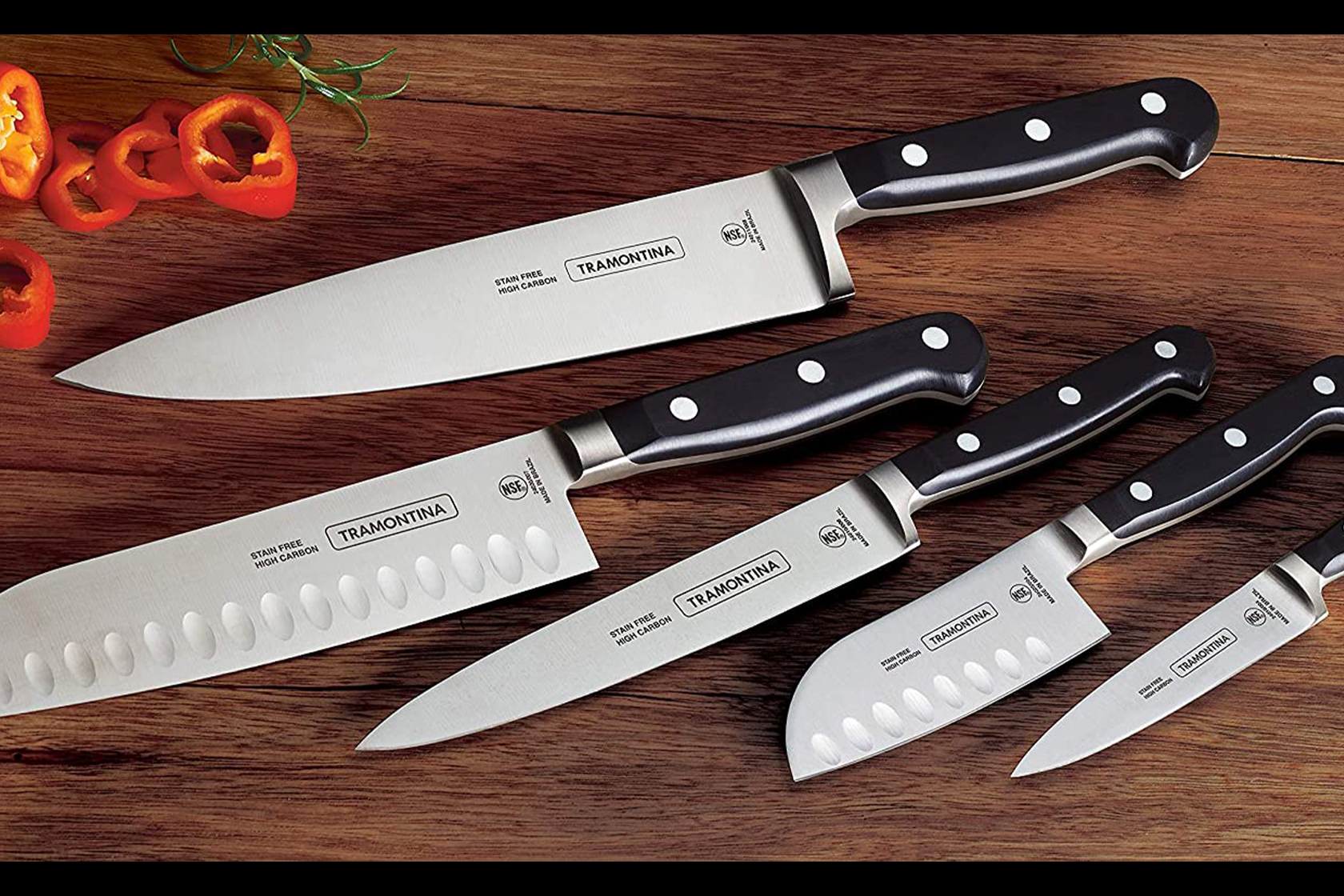 Tramontina CENTURY Knife Set, 3 Pieces, 1 set - Interismo Online Shop Global