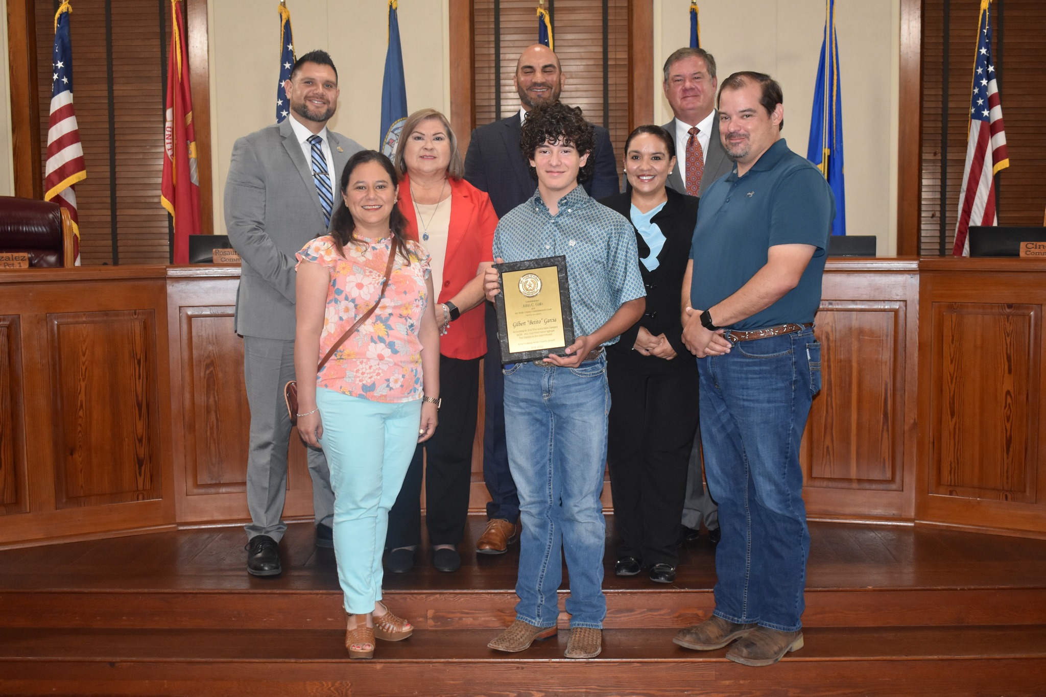 Laredo archer Gilbert Garcia Jr. honored by b County after