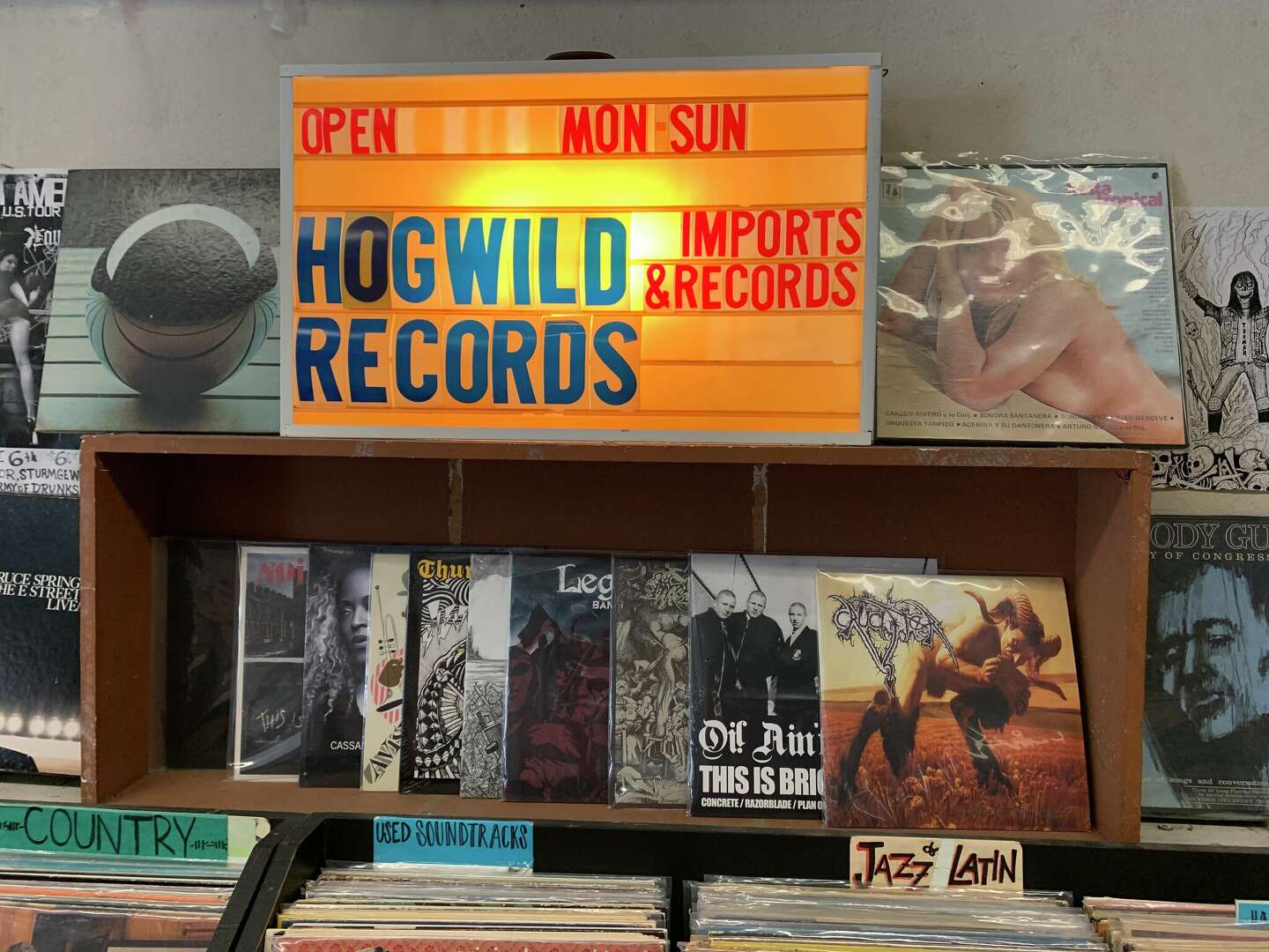 San Antonio's Hogwild Records celebrates 40th anniversary