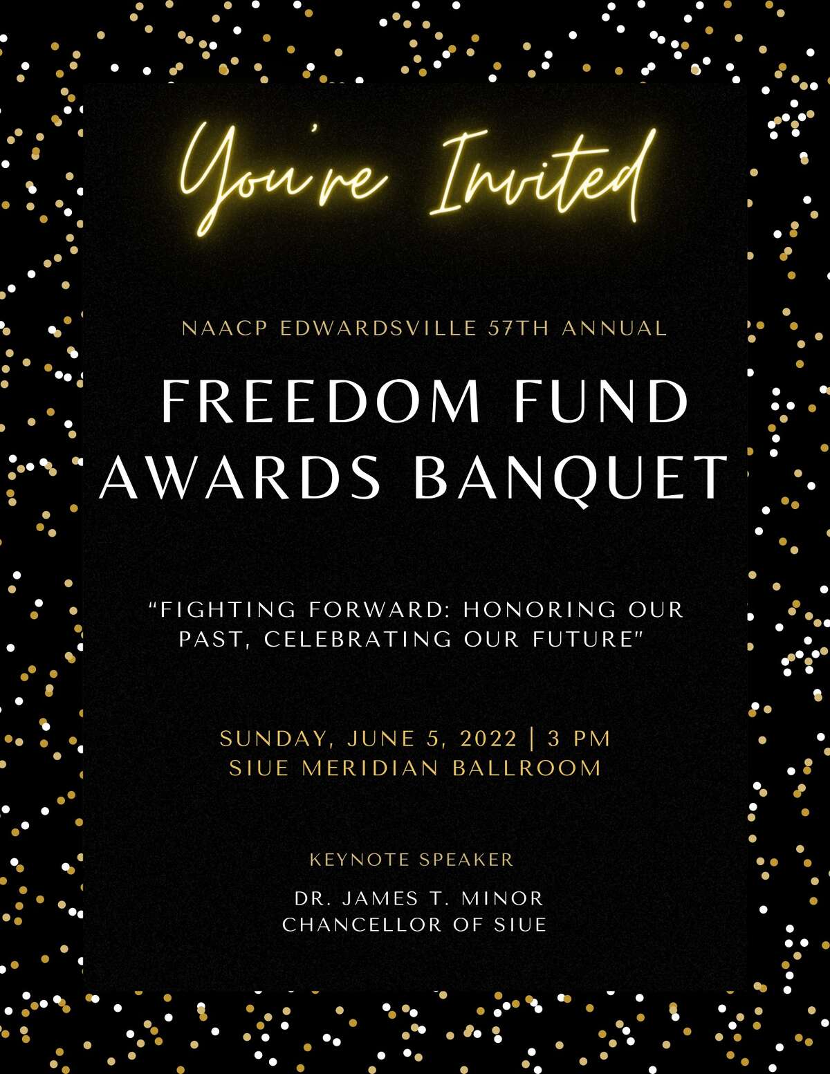 Edwardsville NAACP Freedom Fund Banquet set for June 5 at SIUE