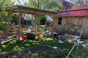 Community garden damaged by vandals