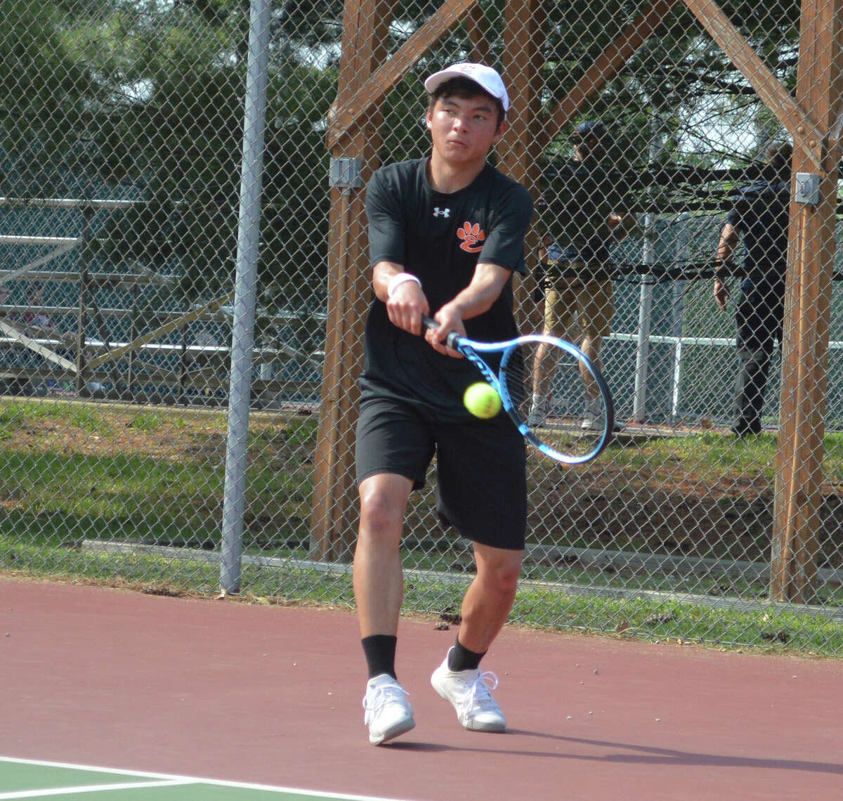Jade Dynamic won 6-1, 6-2 in singles against Belleville West on Tuesday at the Edwardsville Tennis Center.
