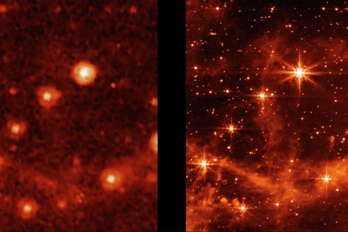 This is how sharp the images of space that the James Webb Space Telescope  will show us will be