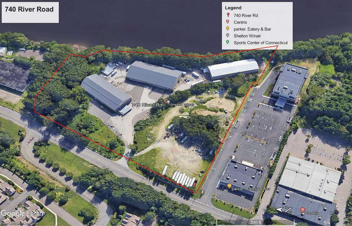 A developer is proposing duplex units, a supermarket and a medical office building at 740 River Road.