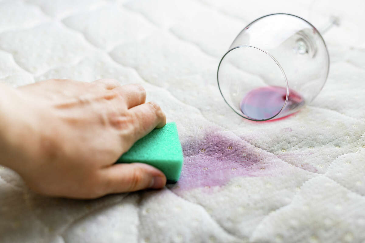 You can use Chemical Guys Foaming Citrus Fabric Clean Carpet & Upholstery Cleaner to clean stains out of a mattress.