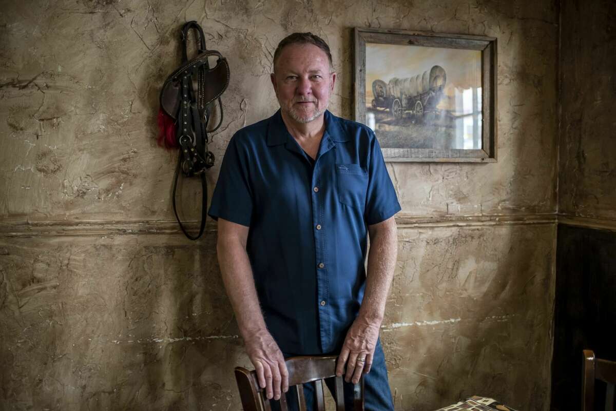 Roy Gillean, owner of the Legendary Barn Door Steakhouse in Odessa, Texas. Photographer: Sergio Flores/Bloomberg