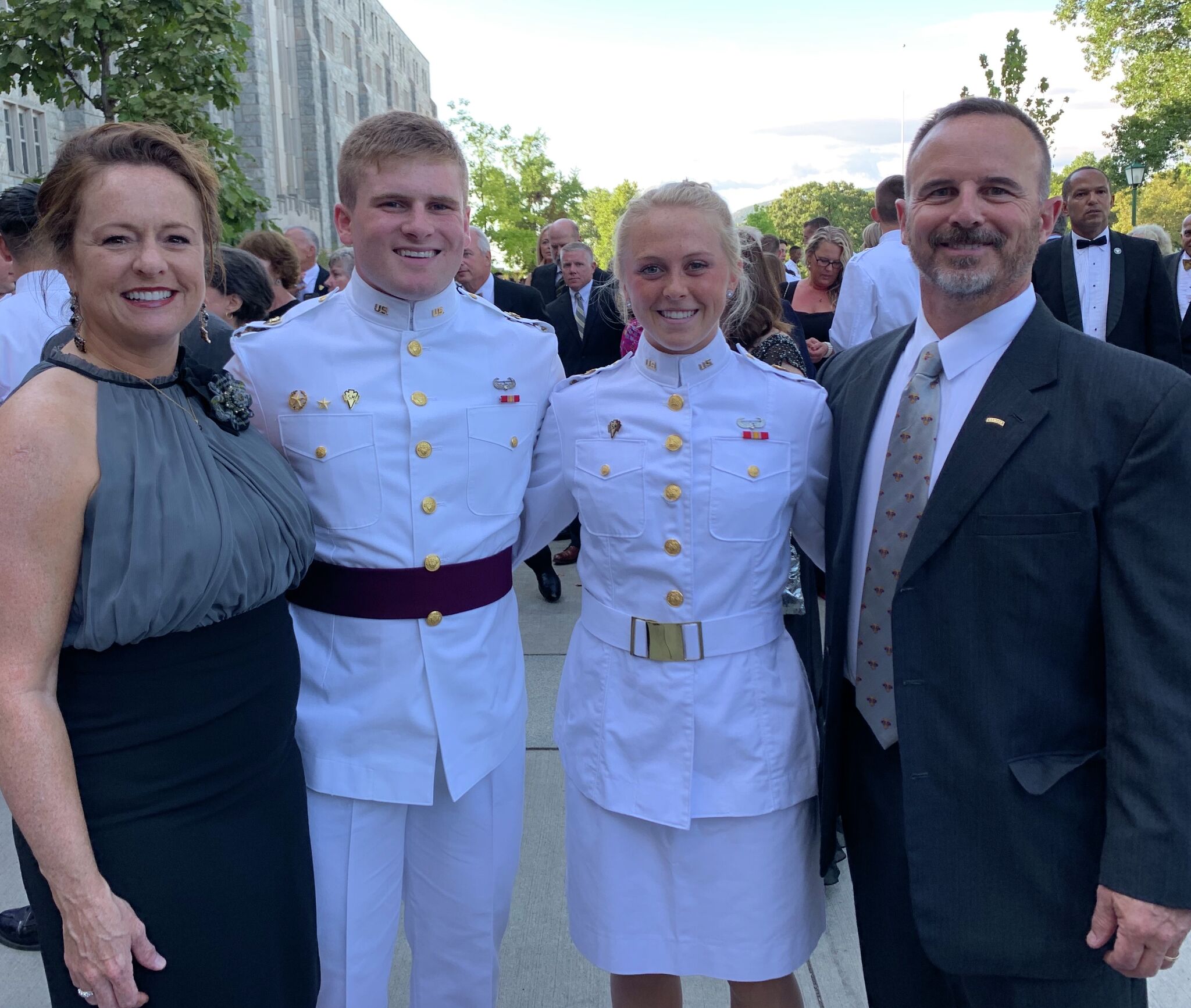 3 West Point graduates, 1 family