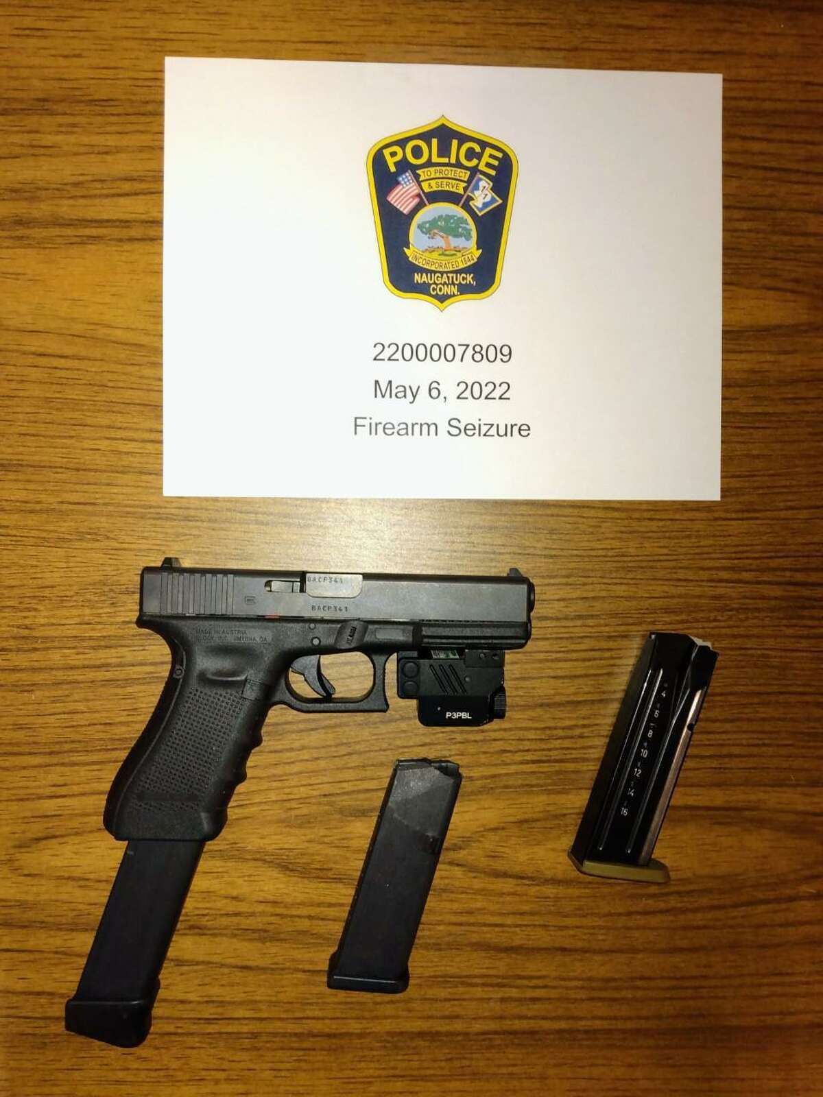 Police Naugatuck man caught with illegal gun, highcapacity magazines