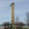 The historic Port Hope Chimney has been undergoing restoration work starting last week replacing bricks and making it more secure. National Restoration Inc. is handing the work, having restored several historic sites across Michigan.