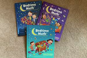 The Bedtime Math book series is a fun way to teach kids math