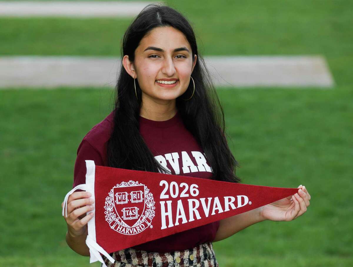 Grand Oaks High School senior Yasmeen Khan has chosen to attend Harvard after being accepted to several prestigious colleges including Harvard, Yale, Princeton, Stanford, Columbia and Brown.