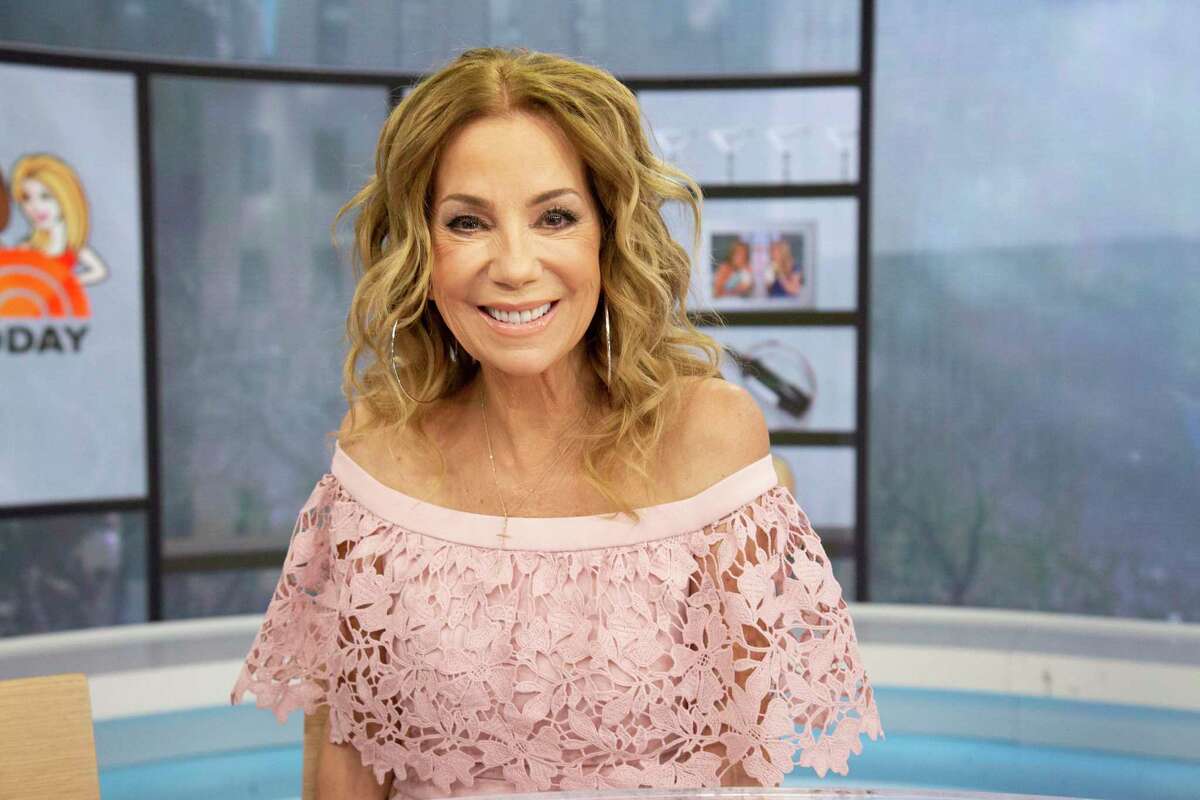 Kathie Lee Gifford on the set of “Today” in New York on April 2, 2019, on her last day as co-host. The longtime Riverside resident has welcomed her first grandchild.