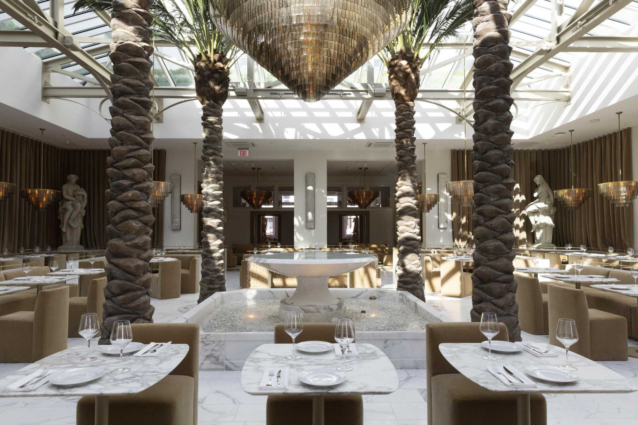 Look Inside RH's Elegant New Atrium Restaurant Now Open at San