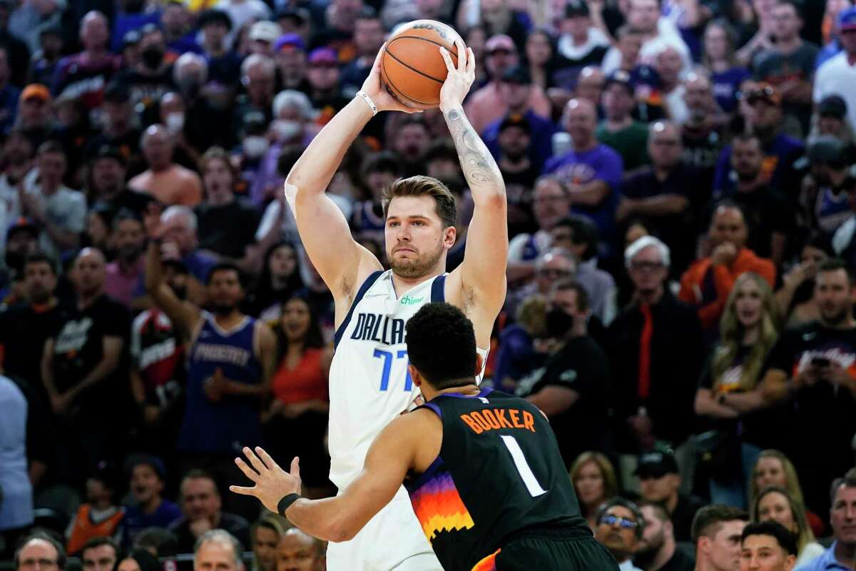 The Mavericks and Luka Doncic will try to force a Game 7 of their series with the Suns and Devin Booker when the teams meet in Dallas at 6:30 p.m. Thursday (ESPN).