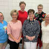 The St. Mary-St. Paul PCCW (Parish Council of Catholic Women) recently held their election of officers. Pictured left to right: Brandi Olsson (vice president); Janet Adams (out-going vice president); Kay Crew (out-going president); Mary Ann Mendenhall (secretary); Michelle Feindt (treasurer); and Peggy Walls (president).
