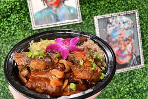 $35 for oxtails with plastic forks at The Jerk Shack