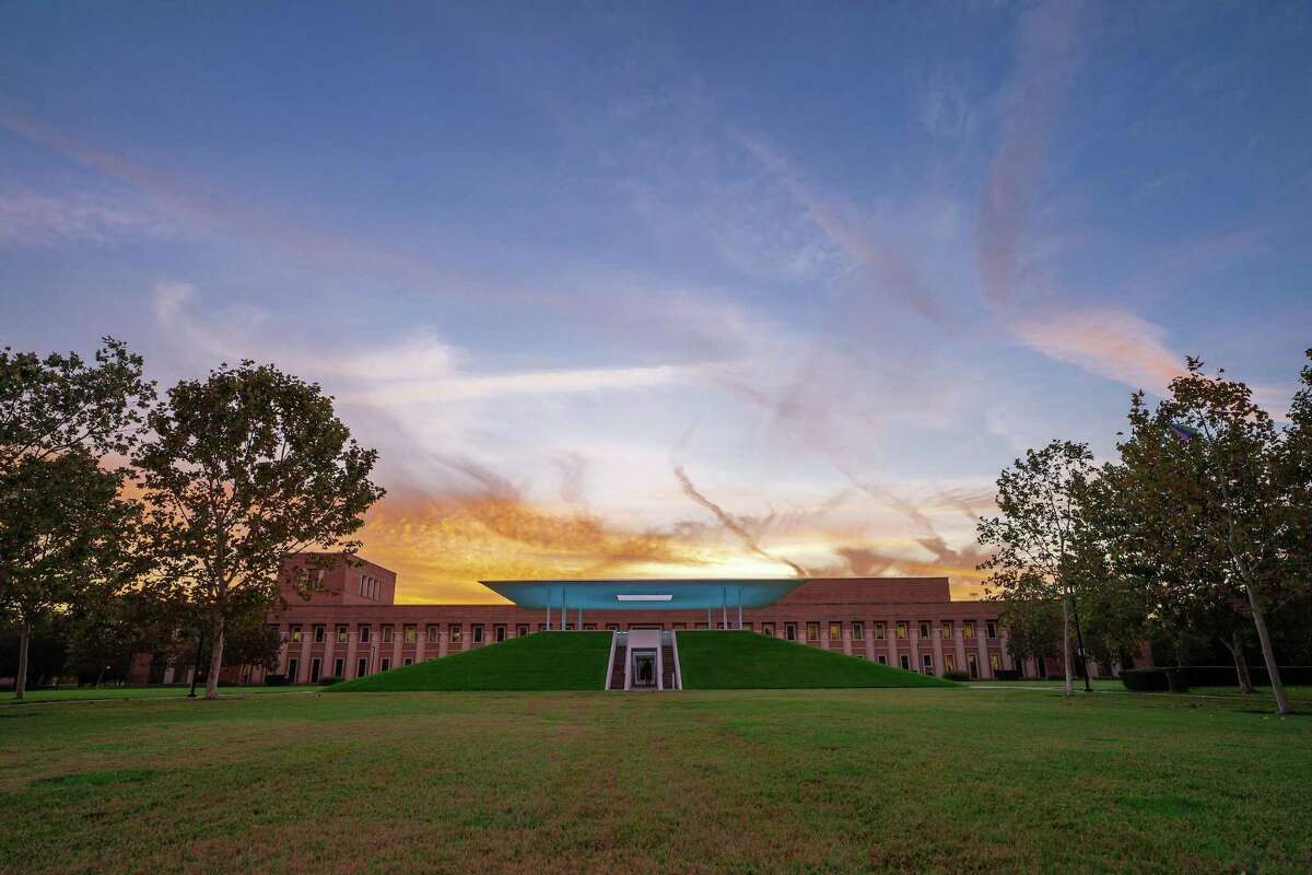 Rice University's James Turrell Twilight Epiphany Skyspace.
