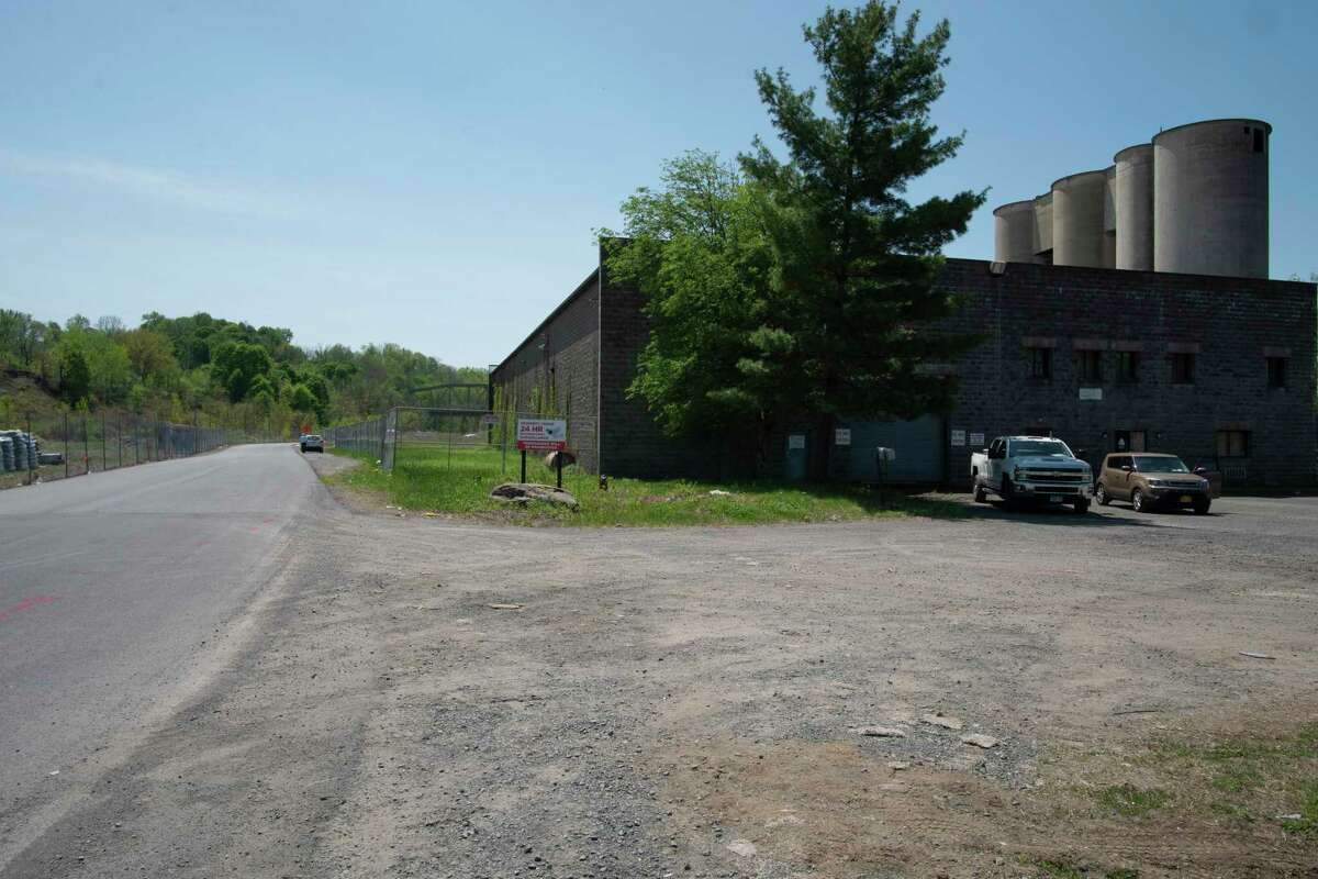 A view of an area along side King Rd. on Thursday, May 12, 2022, in Troy, N.Y. Soil in this area is being cleaned up as part of a redevelopment of the area and a high-pressure gas line will be moved away from the Hudson River. (Paul Buckowski/Times Union)